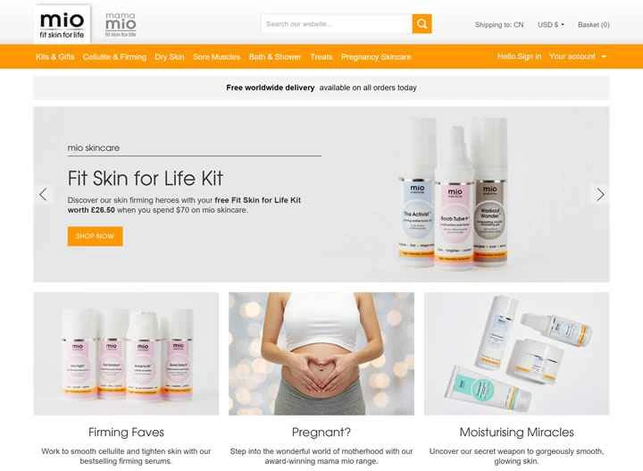 Mio Skincare US公式サイト：ボディファーミングと妊娠中のボディケア
