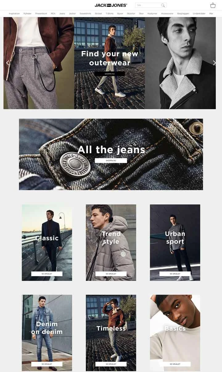 JACK & JONES スウェーデン公式ウェブサイト: Jack & Jones ヨーロピアンスタイルメンズウェア