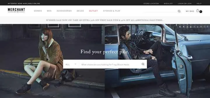 Merchant 1948 オーストラリア: ニュージーランドの大手履物およびブーツ供給業者。