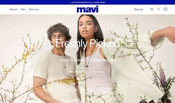 Mavi Jeans Canada公式オンラインストア：サステナブルデニムアパレル