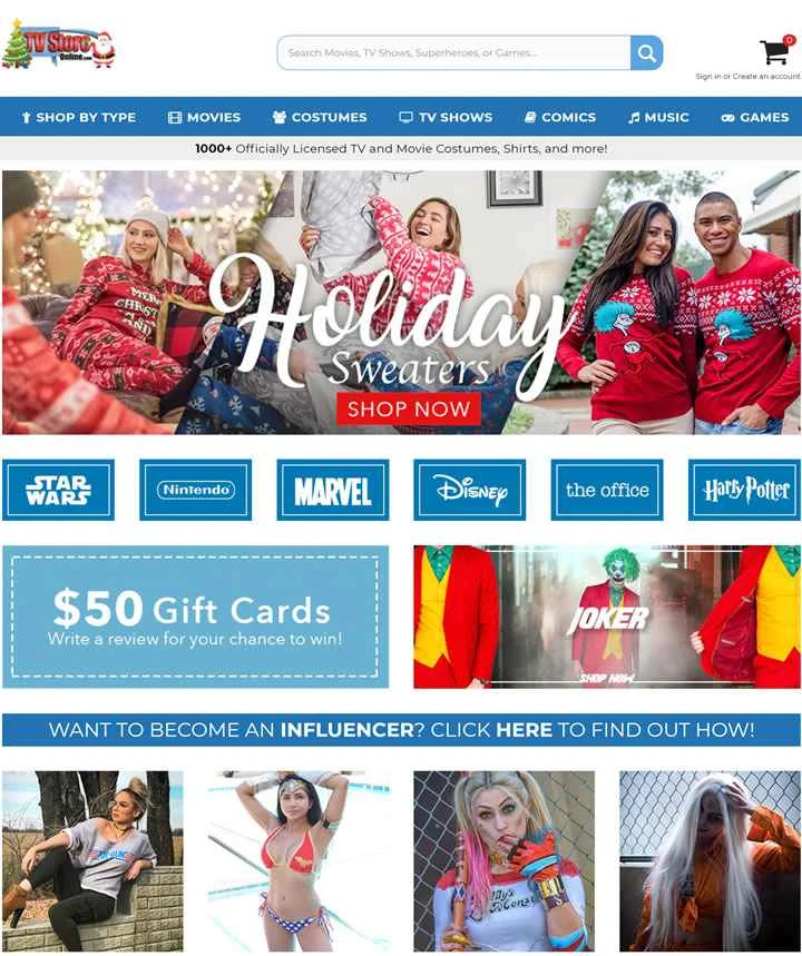 映画Tシャツ、80年代Tシャツ、80年代の服：TVストアオンライン