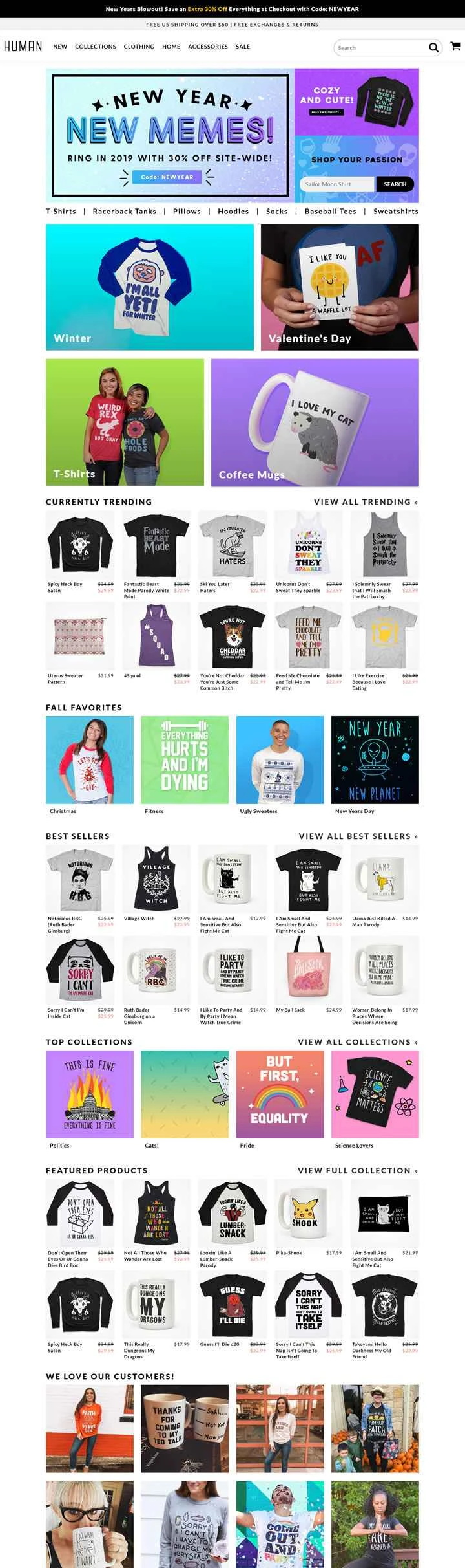 楽しいポップカルチャーのTシャツ、マグカップ、スマホケースなど：Look Human