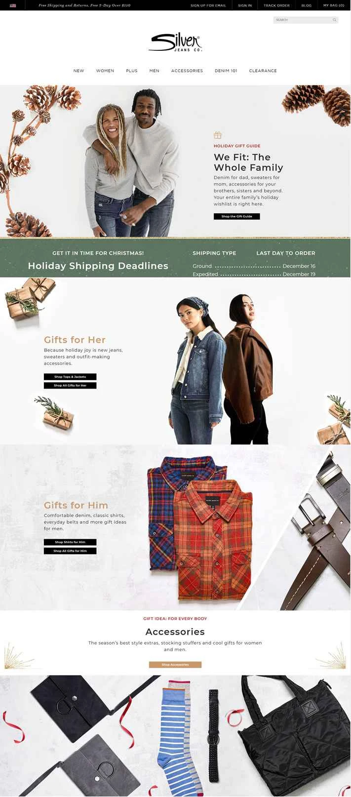 アメリカのプレミアムデニムブランド：シルバージーンズ