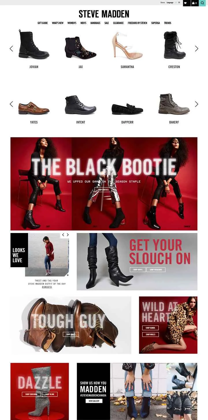 スティーブ・マデン カナダ 公式サイト: スティーブ・マデン カナダ