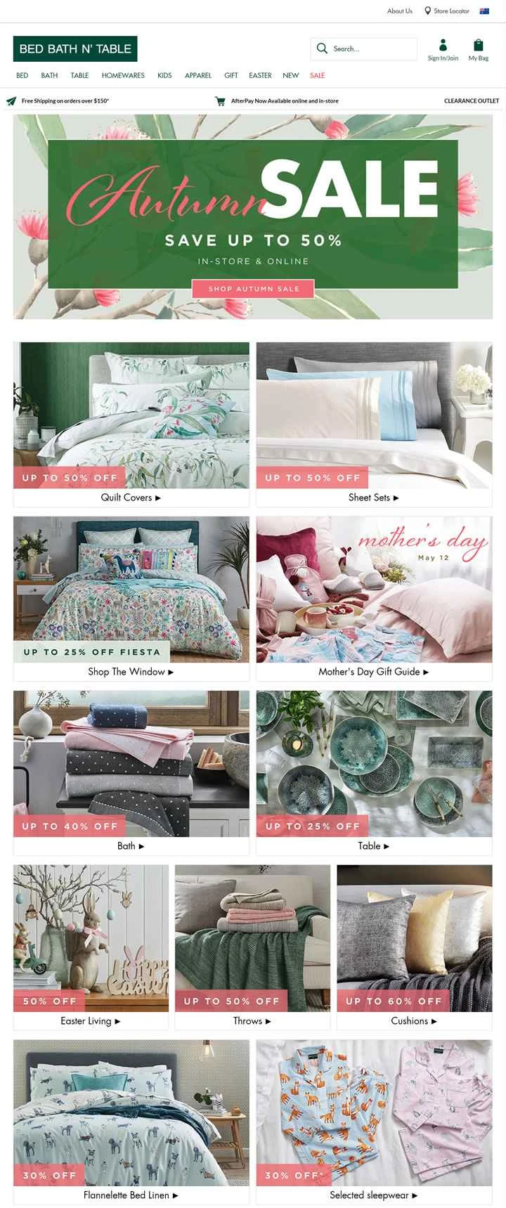 ベッド・バス・アンド・テーブル：オーストラリアの高級ホーム＆ライフスタイル企業