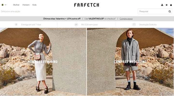 Farfetch Brazil公式サイト：高級ブランドファッションショッピングプラットフォーム