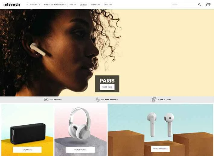 スウェーデンのヘッドホンブランド：URBANISTA