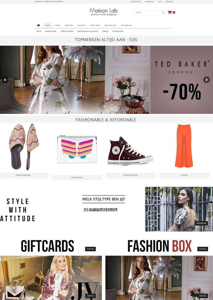 メゾンラボ オランダ：デザイナーアウトレットショッピング
