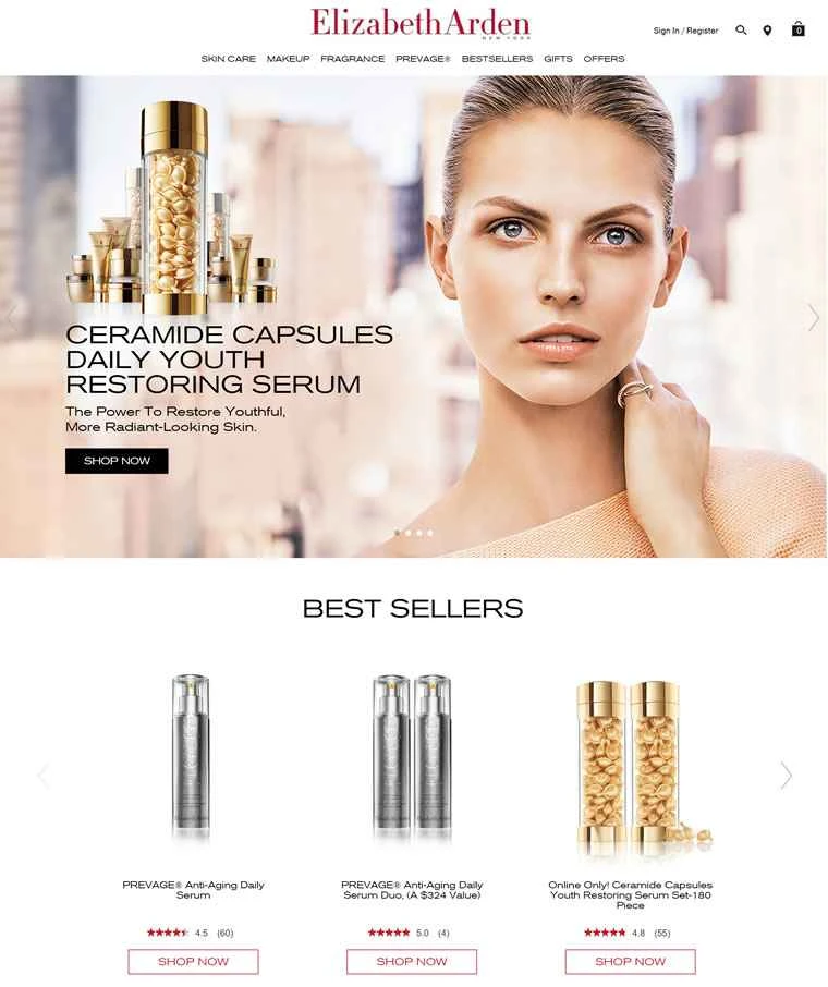 エリザベスアーデン公式サイト：エリザベスアーデン