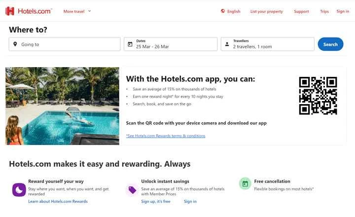 Hotels.com イタリア: ホテル予約