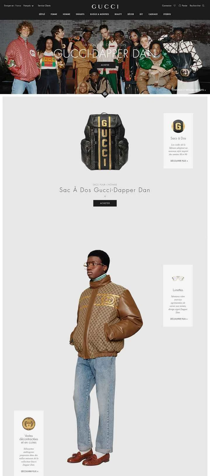 グッチ フランス公式サイト：イタリアの高級ブランド