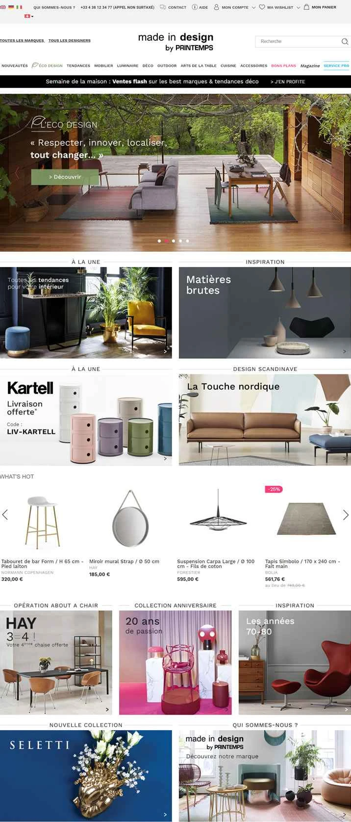 Made in Design（英国）：デザイン家具、照明、ホームデコレーション、ガーデンファニチャー