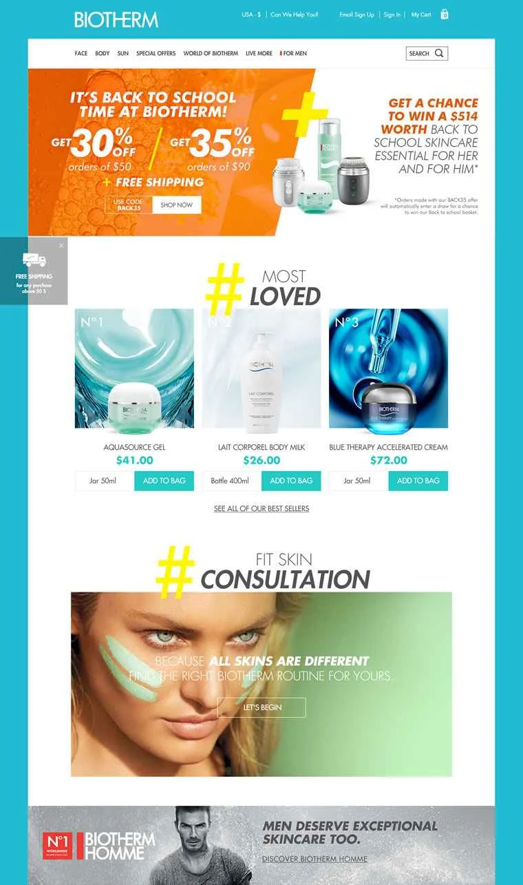 ビオテルムUS公式サイト：ビオテルムUSA