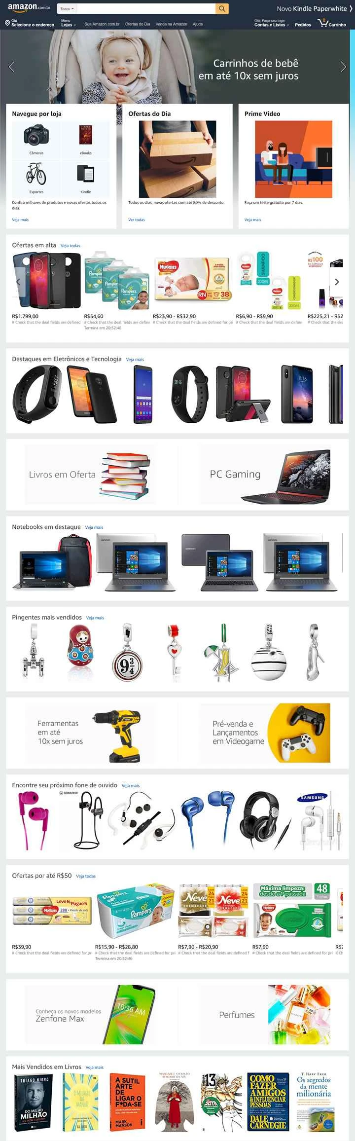 Amazon ブラジル: Amazon.com.br