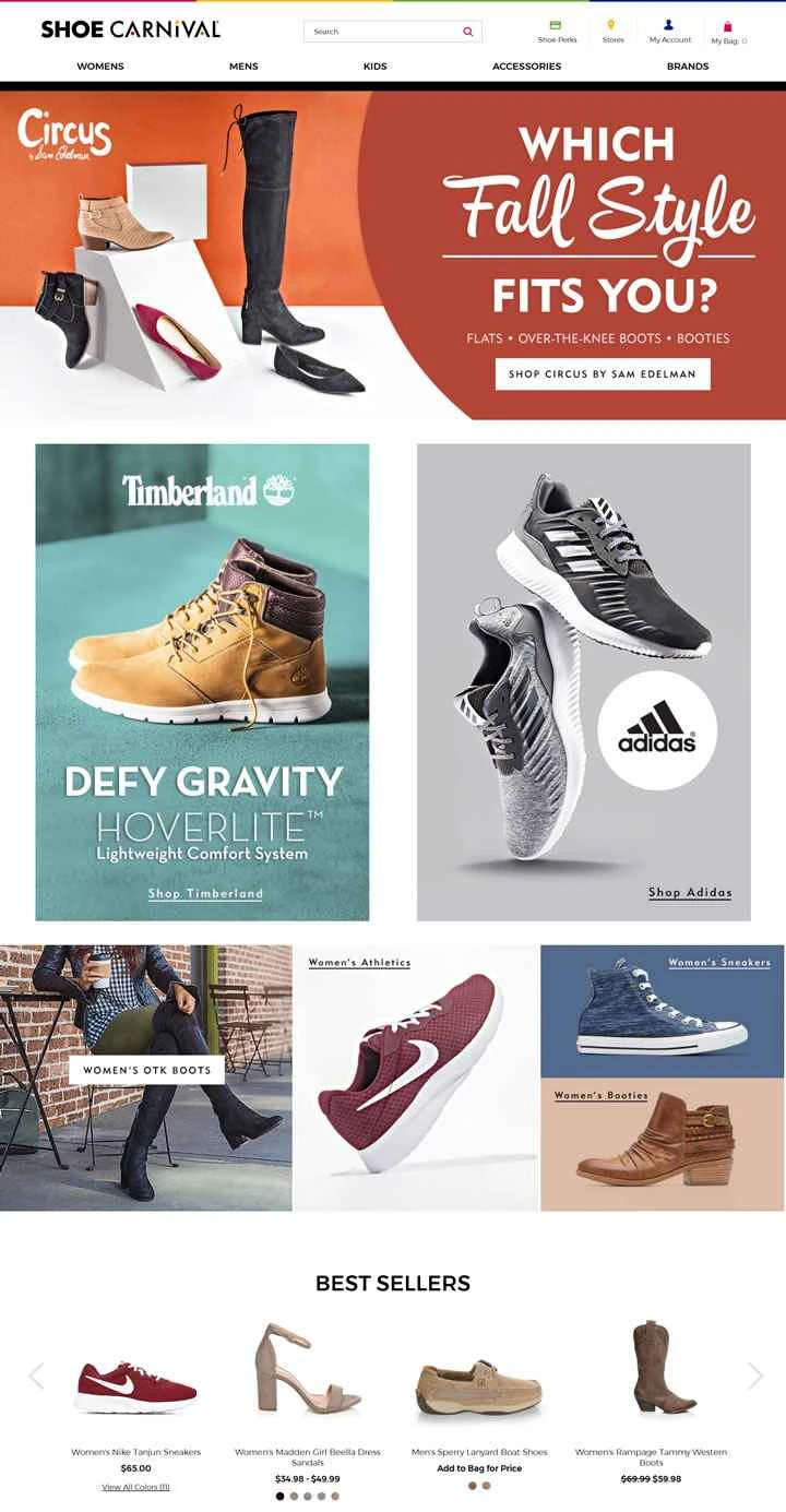 米国最大の家族経営の靴小売業者の 1 つである Shoe Carnival。