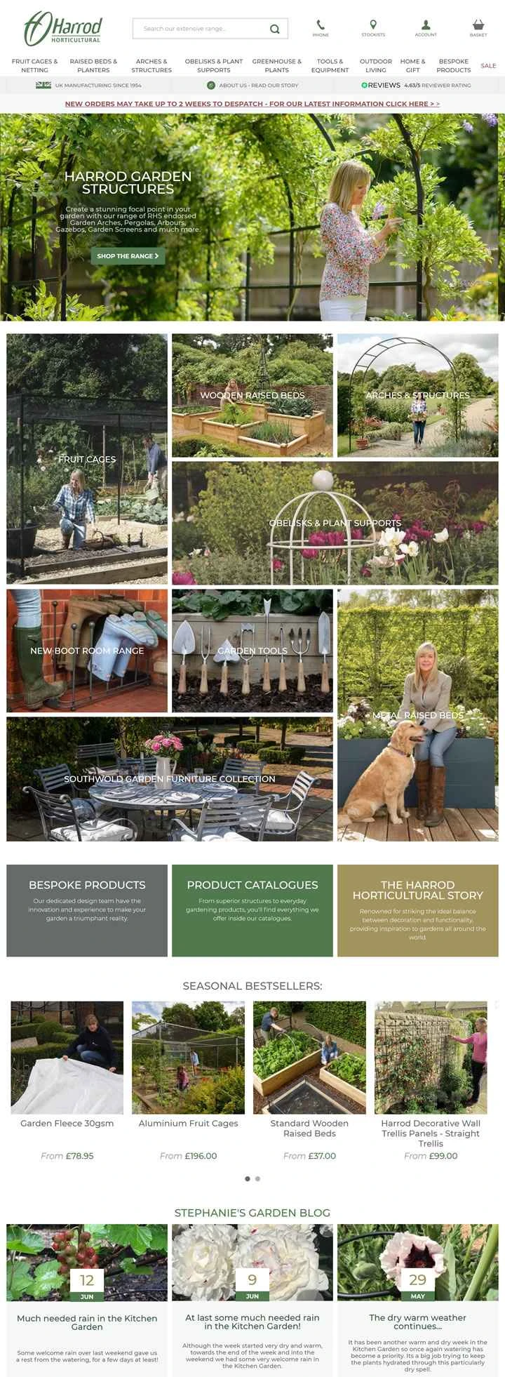 ハロッド園芸（英国）