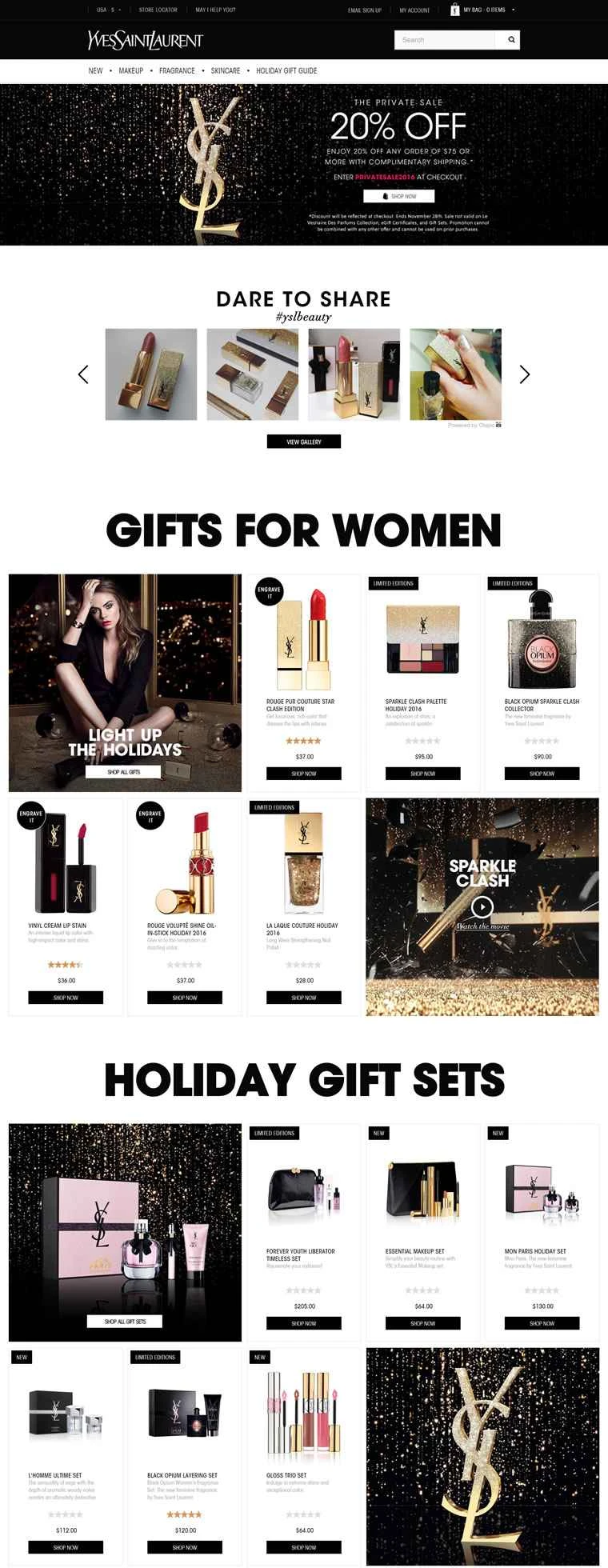 YSL サンローラン ビューティー US 公式サイト: イヴ・サンローラン US