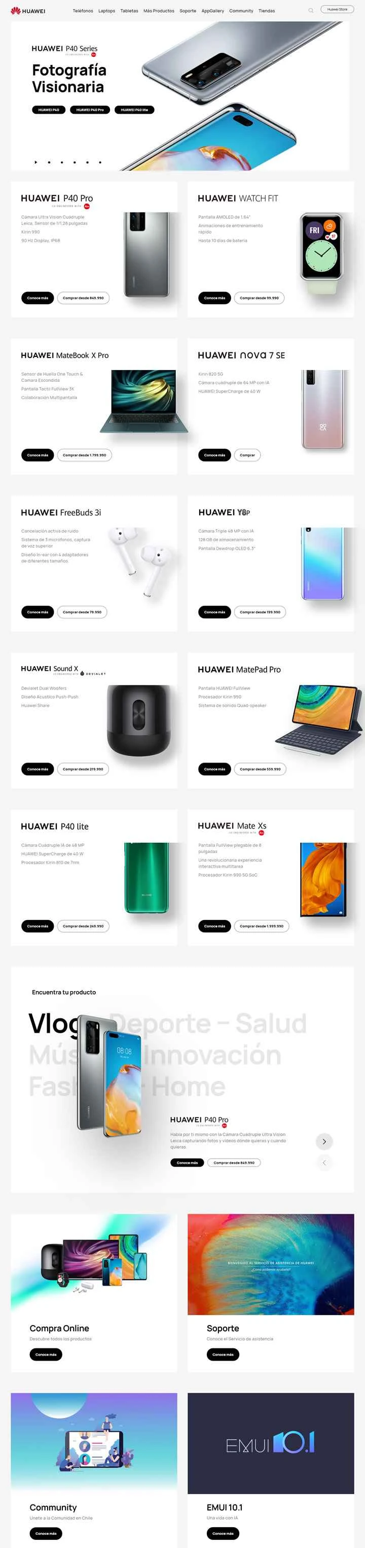 Huawei Chile公式ストア：Huawei Chile