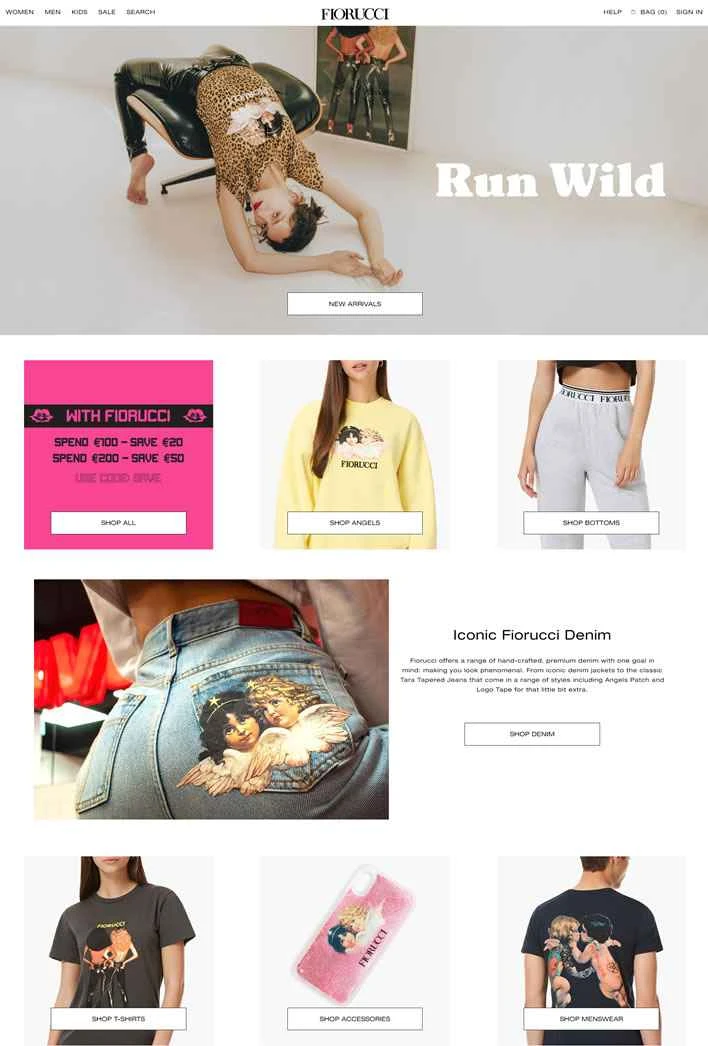 Fiorucci UK公式サイト：イタリアのファッションブランド