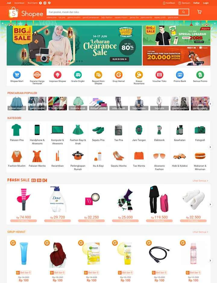 Shopee Indonesia: 東南アジアと台湾最大のeコマースプラットフォーム