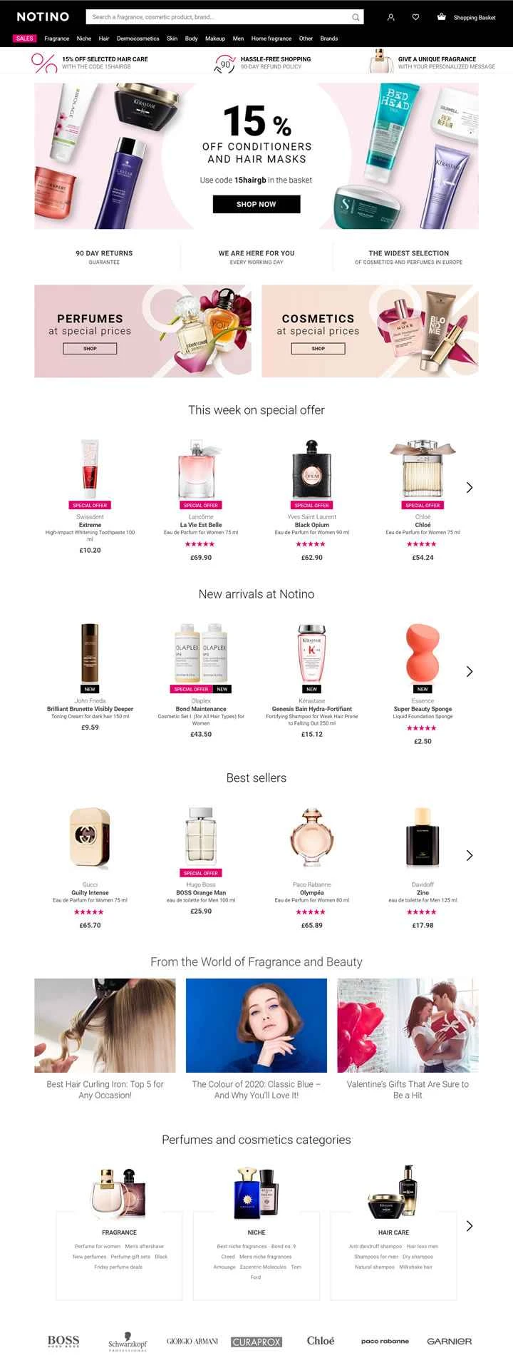 NOTINO UK: オンラインで美容と香水を購入