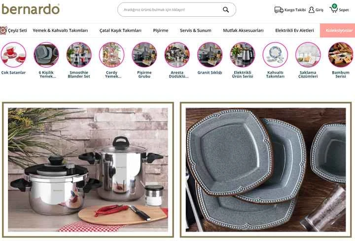 トルコのガラス製品と食器のデザイン専門家、ベルナルド