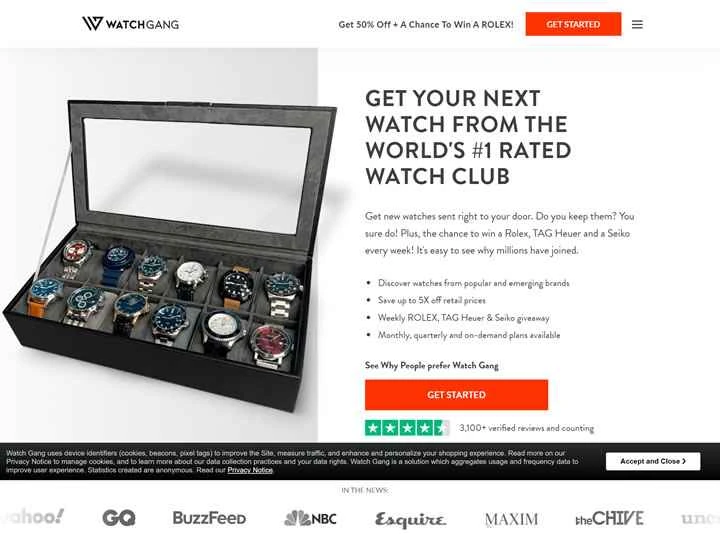 世界一の時計クラブ：ウォッチギャング