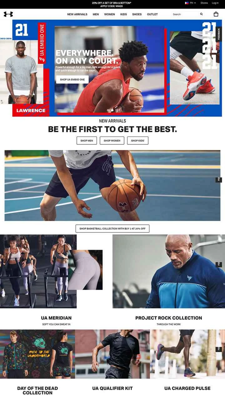 アンダーアーマー フィリピン公式サイト: アンダーアーマー フィリピン
