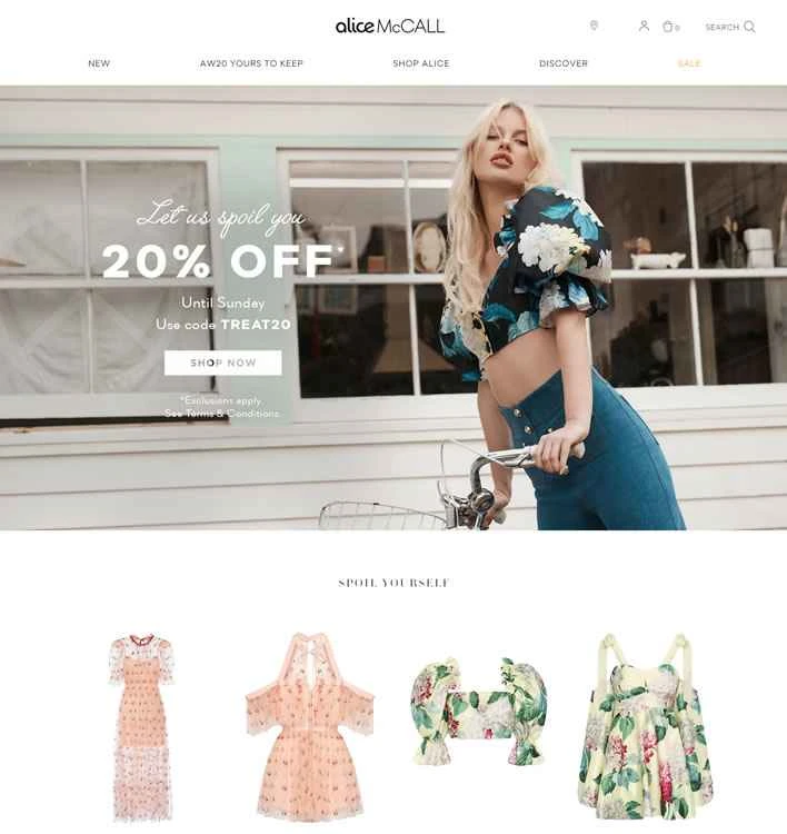 アリス・マッコール公式サイト：オーストラリアのファッションブランド