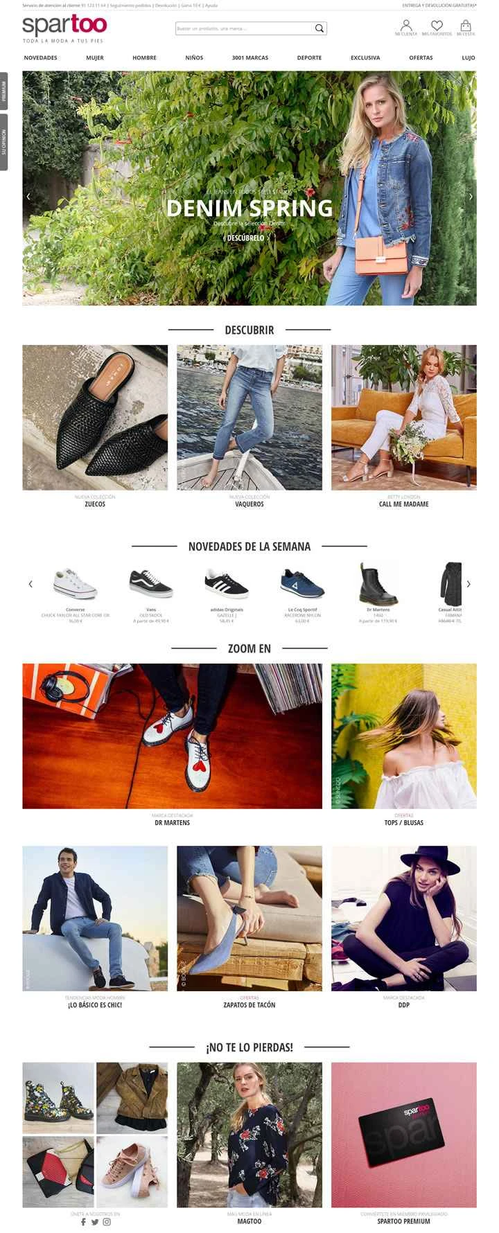 Spartoo Spain公式サイト：フランスのファッションショッピングウェブサイト