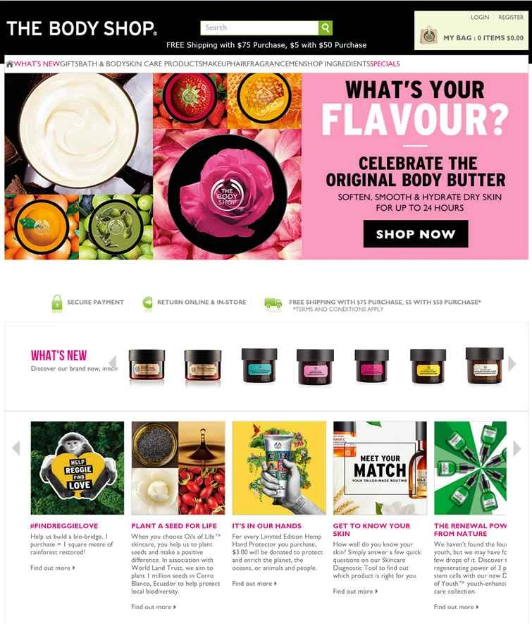 ザ・ボディショップ・カナダ公式サイト: ザ・ボディショップ・カナダ