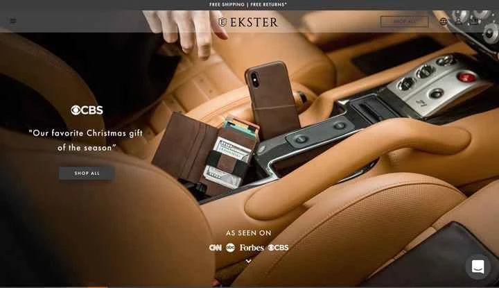 スマートな追跡可能な財布、バックパック、EDCギア：Ekster