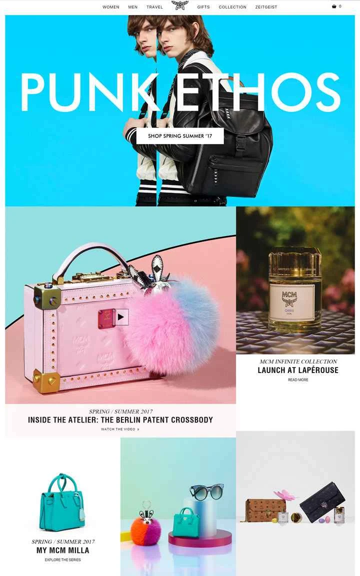 MCM UK公式サイト：高級レザーグッズ