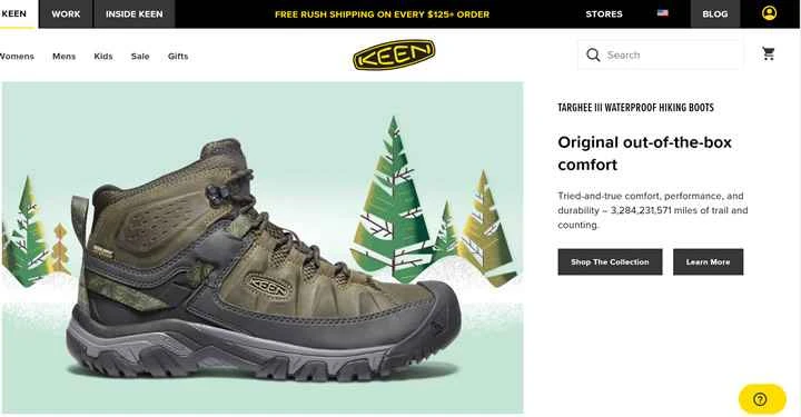 KEEN US公式サイト：人気のアメリカンアウトドア＆カジュアルシューズブランド