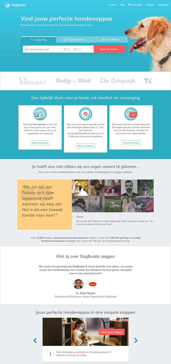 DogBuddy オランダ: あなたにぴったりのドッグシッターを見つけよう