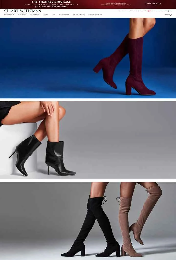 スチュアート・ワイツマン・カナダ公式サイト：スチュアート・ワイツマン・カナダ