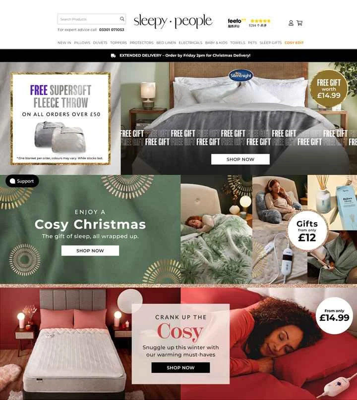 Sleepy People 公式サイト: 掛け布団、枕、シーツ、オンライン寝具。