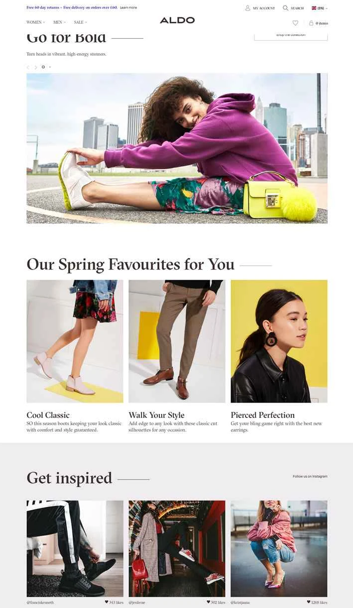 ALDO UK 公式サイト: カナダの女性向けシューズブランド