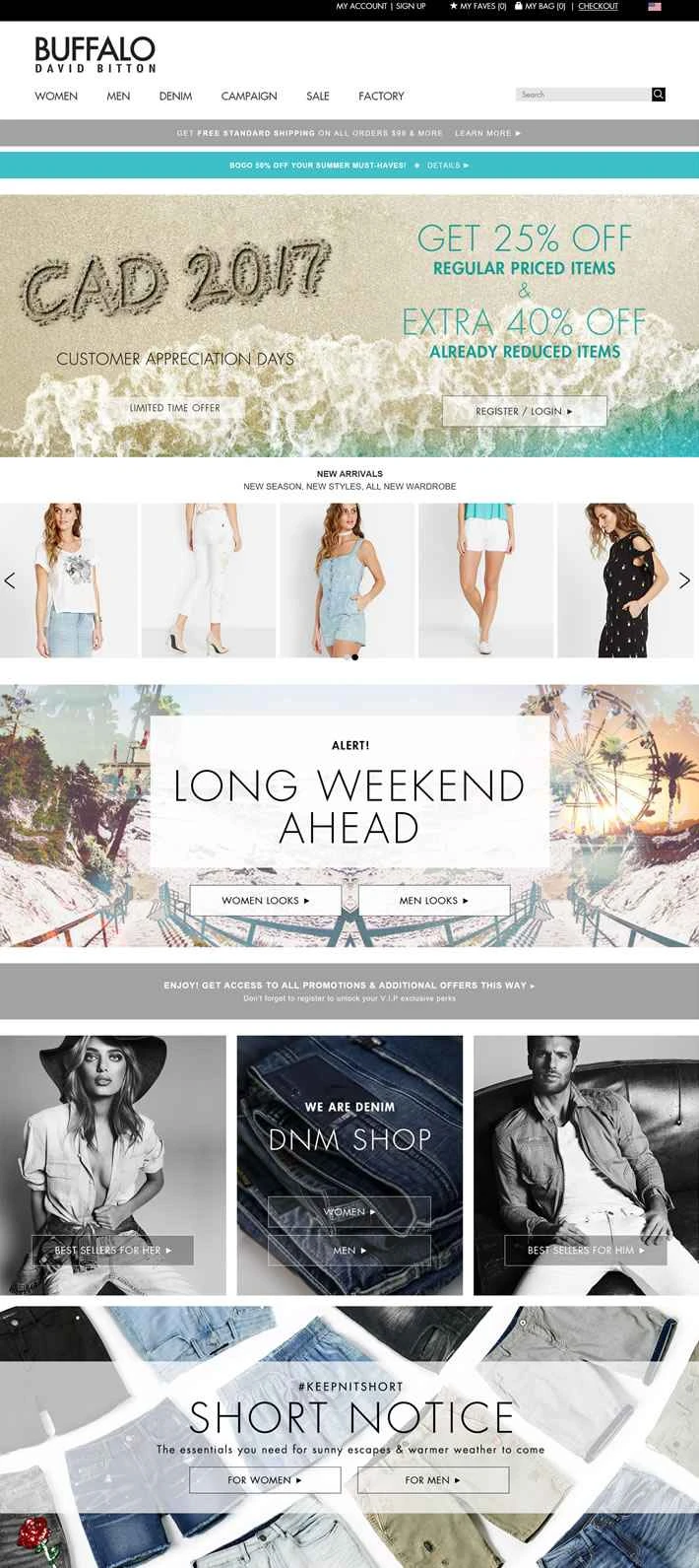 北米を代表するデニムブランド、バッファロー・デイビッド・ビットン。