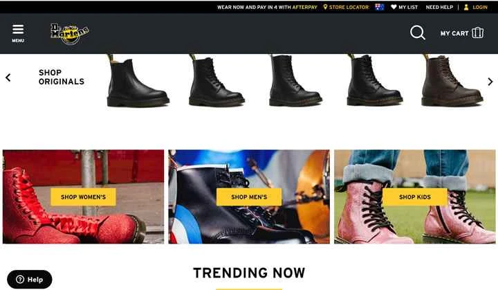Dr. Martens Australia 公式サイト: オリジナル コンバットブーツ