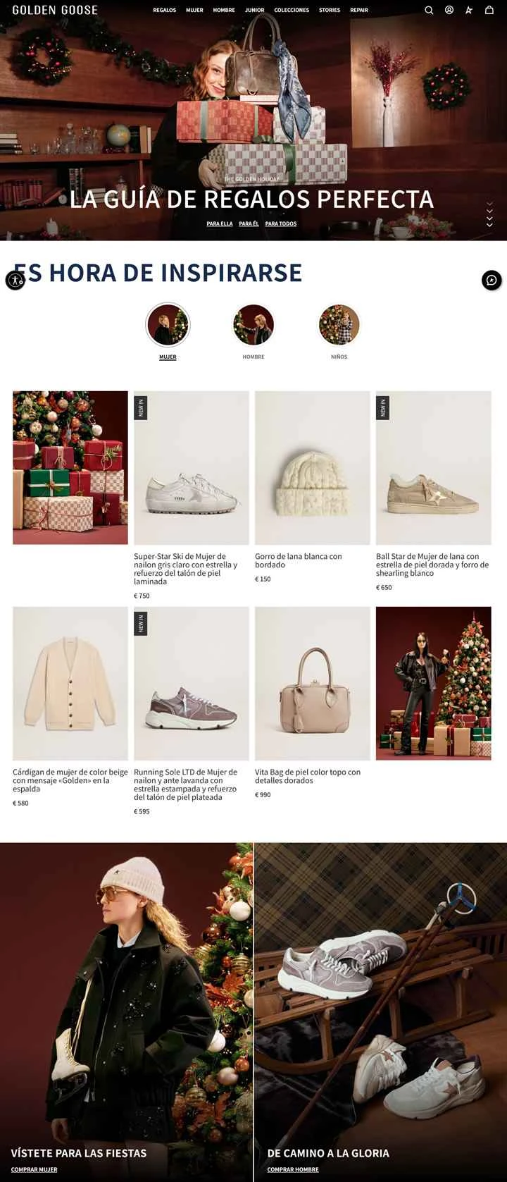 Golden Goose Spain 公式ウェブサイト: イタリアの高級スポーツシューズ ブランド。男性用と女性用のスポーツシューズとアパレルを提供しています。