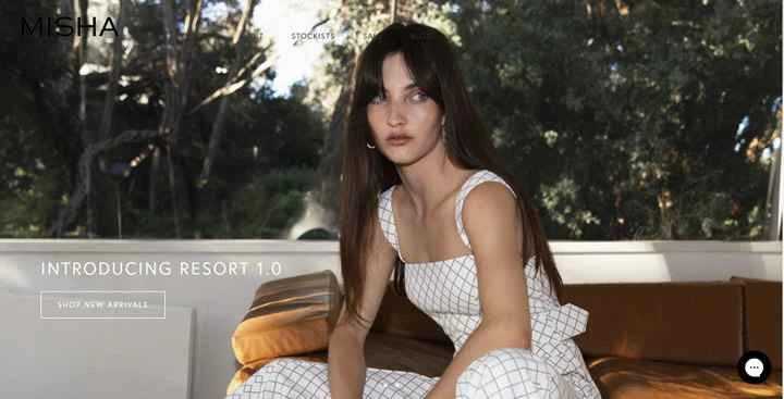 オーストラリアのデザイナーズファッションオンラインショップ：MISHA