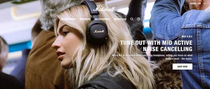 マーシャルヘッドホン公式サイト：マーシャルヘッドホン