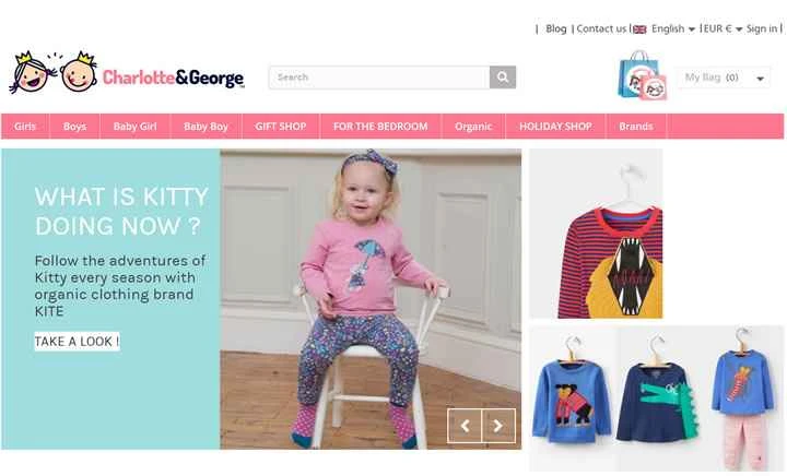 シャーロット・アンド・ジョージ ベビー＆子供服ブティック: シャーロット・アンド・ジョージ
