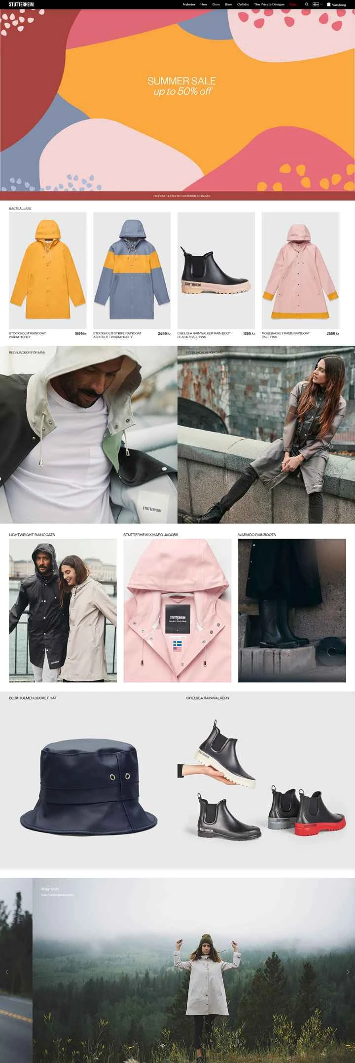 スウェーデンのStutterheim：スウェーデンの高級アウターウェアブランド