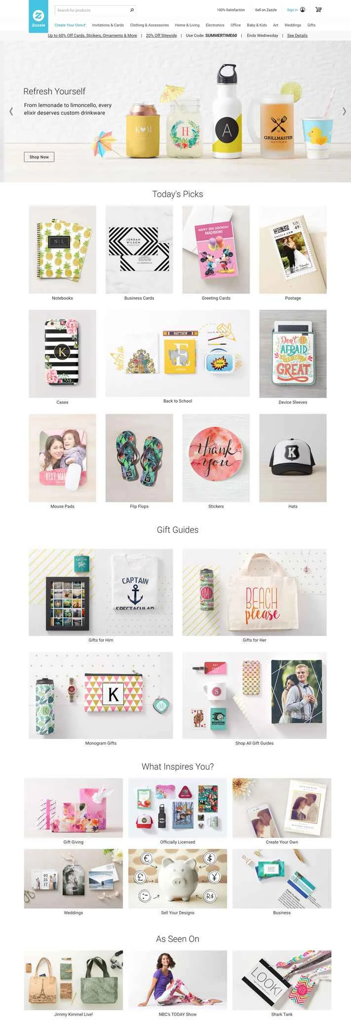 Zazzle は、高品質なカスタマイズ製品を提供する世界トップクラスのプラットフォームです。