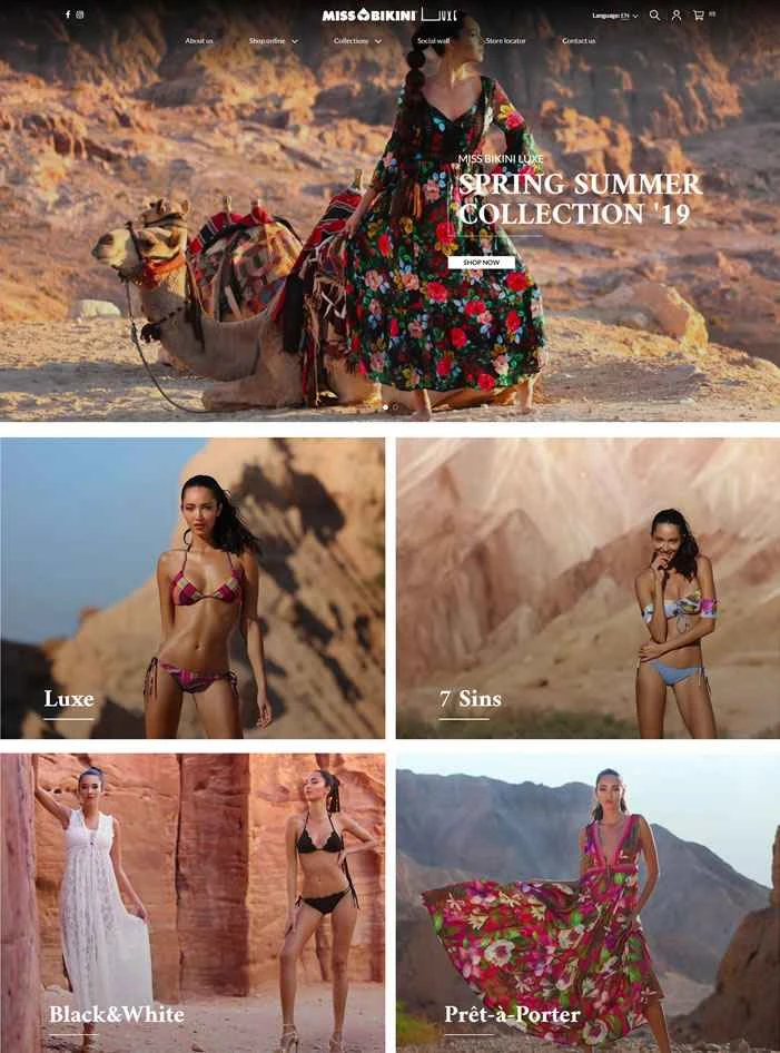 イタリアのビキニブランド：MISS BIKINI