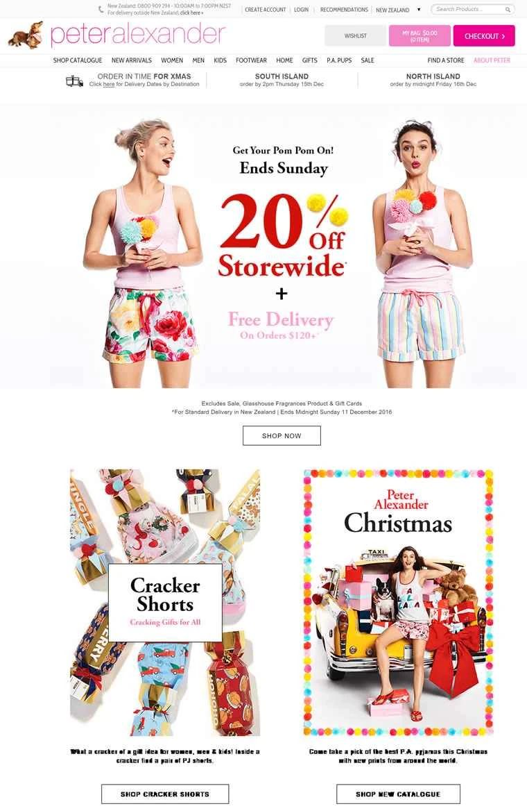 ピーター・アレクサンダー・ニュージーランド：オーストラリアを代表するパジャマデザイナーブランド