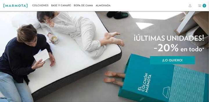 スペインのマットレス会社、Marmota は、まるで雲の上にいるような気分にさせてくれます。