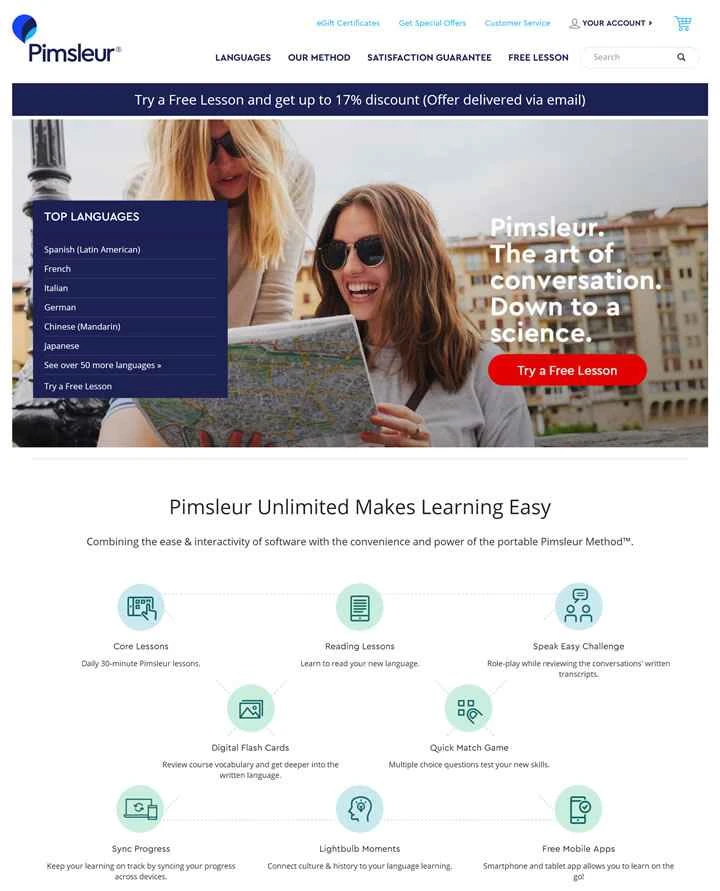 Pimsleur 言語プログラム